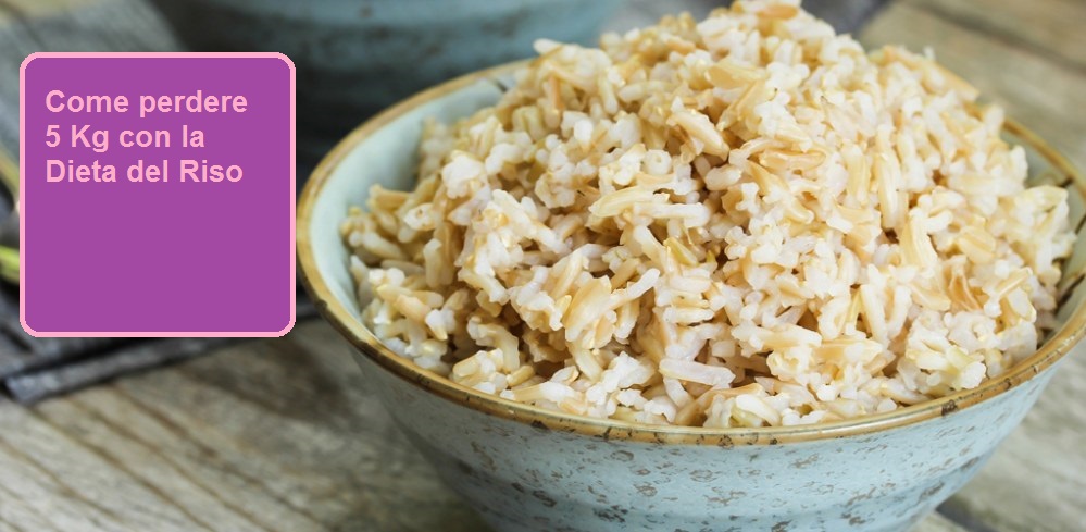 Dimagrire con la dieta del riso