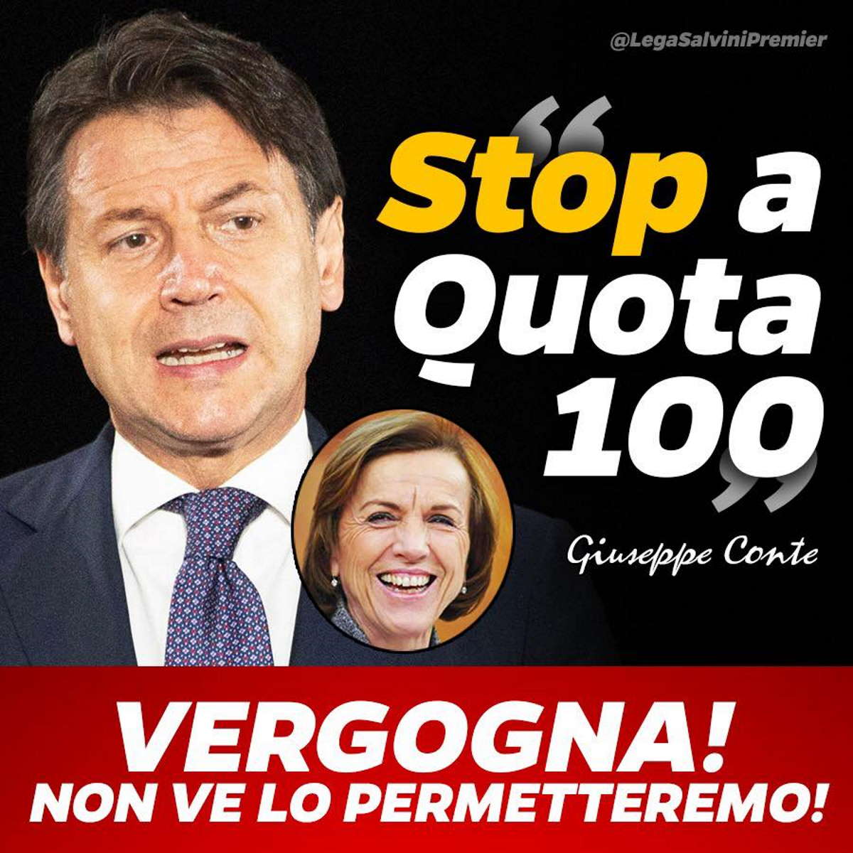 L'ira di Salvini per la promessa di Conte di voler cancellare Quota 100 e decreti Sicurezza