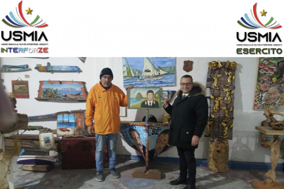 L’Unione Sindacale Militari Interforze Associati e il Museo dell’acciuga e delle arti marinare di Aspra ricordano il maresciallo Filippo Salvi