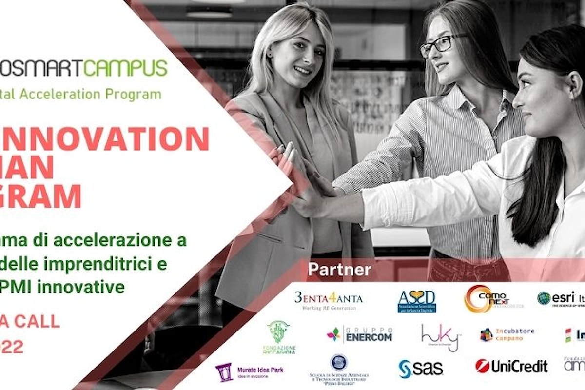 Geo Innovation Woman Program, Geosmartcampus per l'imprenditoria femminile