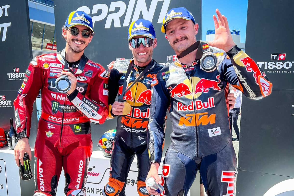 Va a Binder la gara sprint del GP di Spagna, Bagnaia è secondo