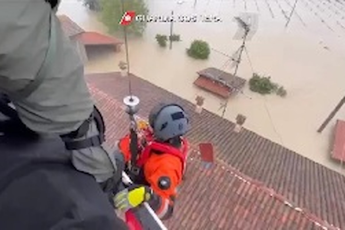 La Guardia Costiera attiva nelle zone alluvionate dell'Emilia Romagna