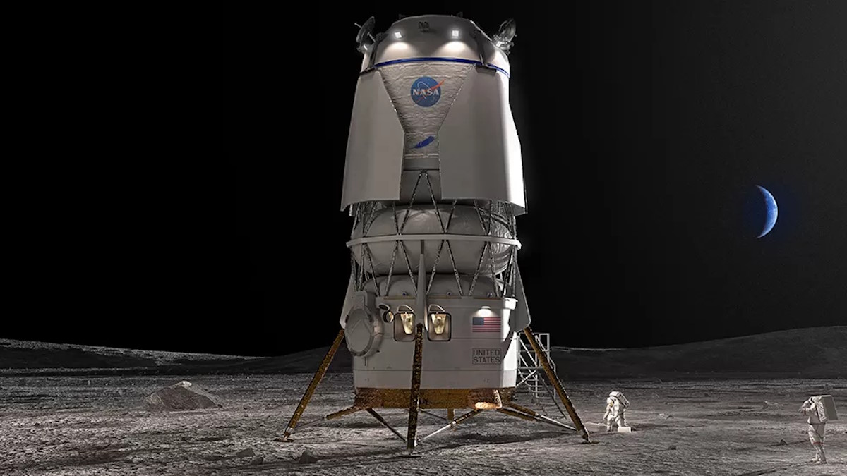 La Nasa assegna a Blue Origin un contratto da 3,4 miliardi di dollari per un secondo lander per il programma Artemis