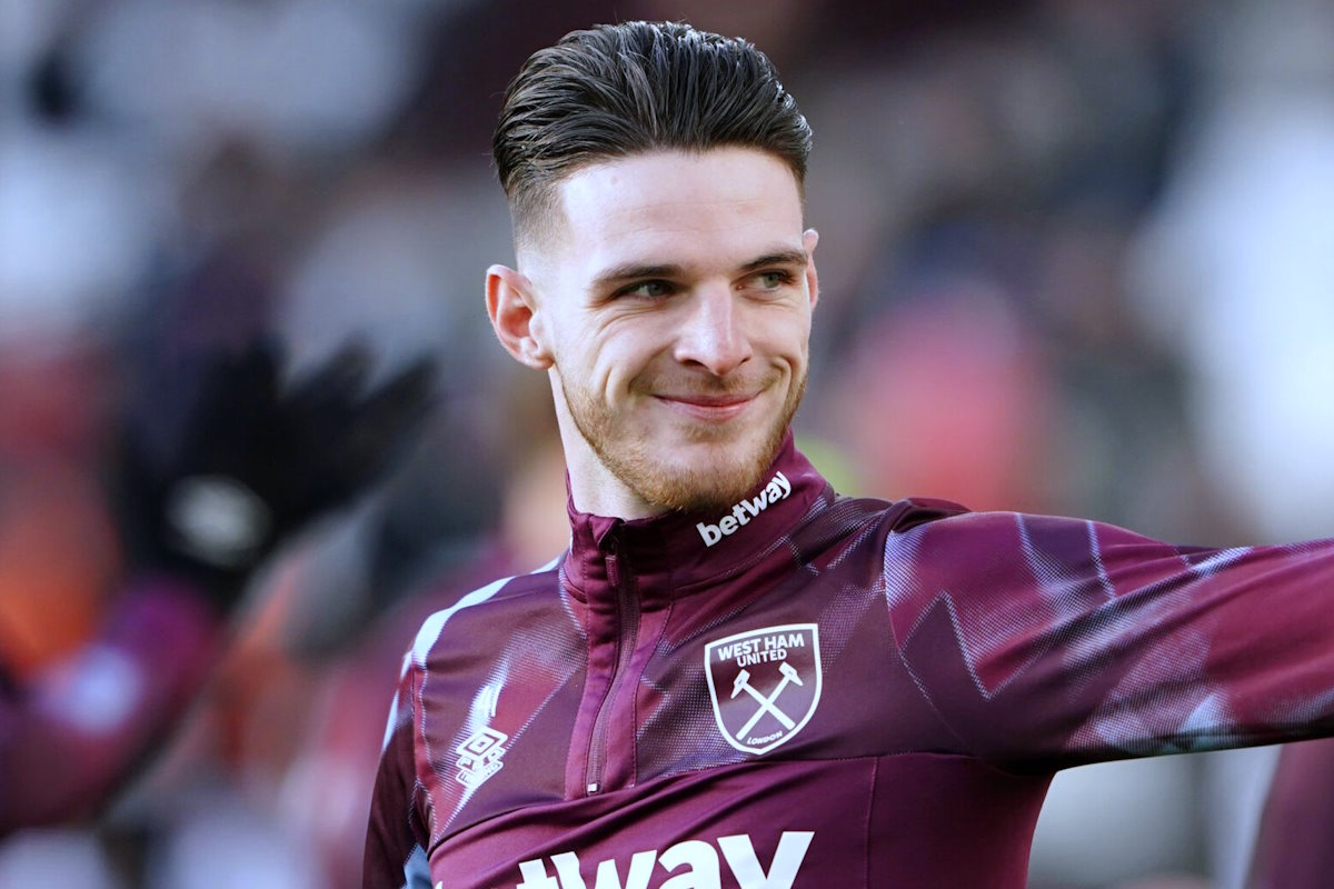 Il West Ham chiede oltre 100 milioni di sterline per Declan Rice