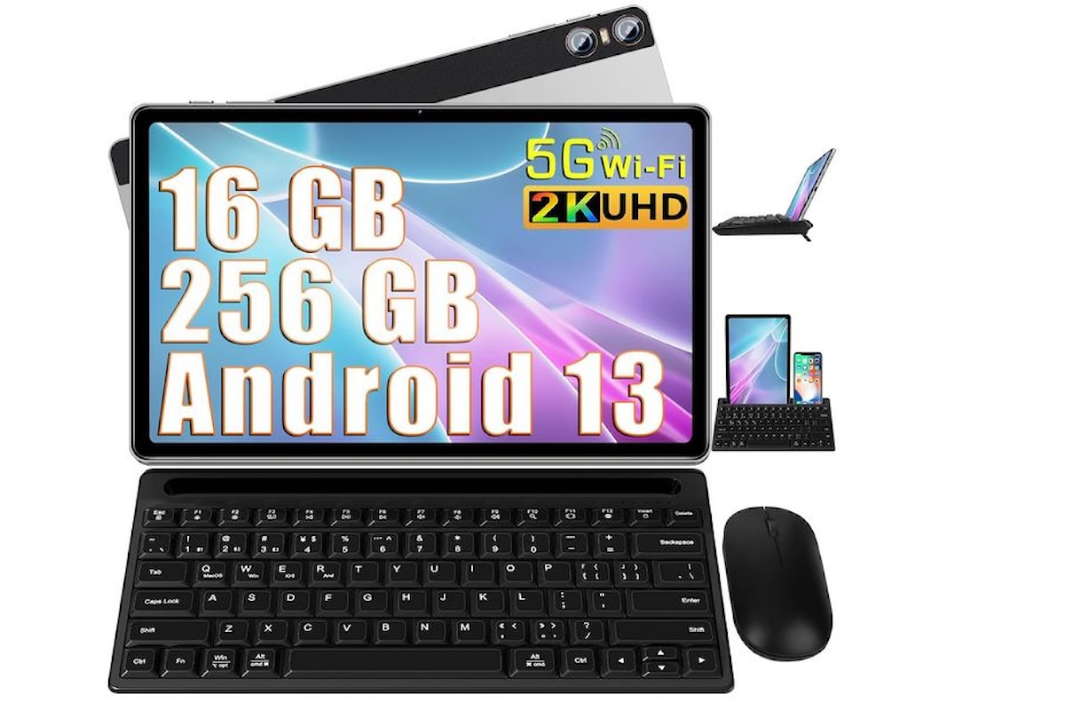 SEBBE Tablet Android 13: L'Ultima Innovazione Tecnologica in Formato 2-in-1