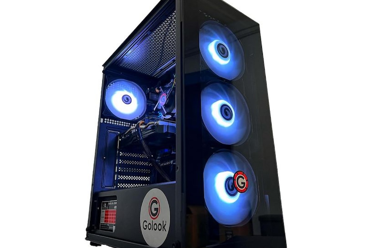 PC Golook i7: Un Colosso di Gaming con Radeon RX580
