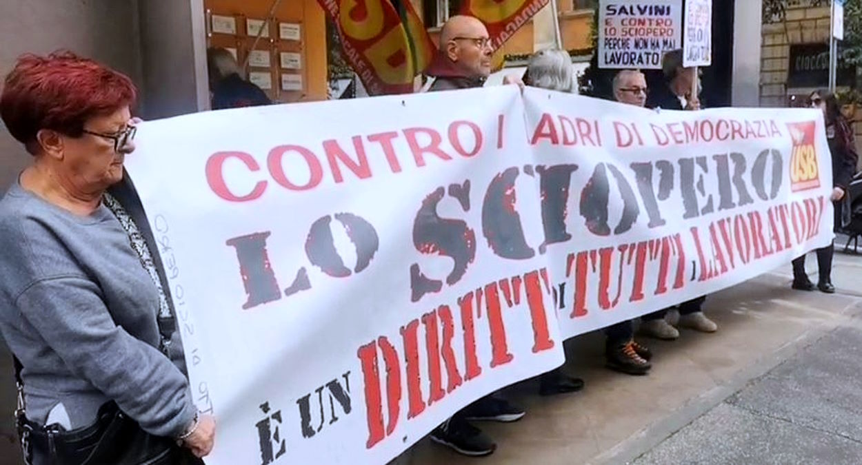 Ancora una precettazione di Salvini per lo sciopero di 24 ore indetto dai sindacati di base per venerdì 15 dicembre
