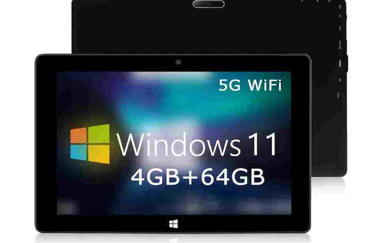 TPSPAD Tablet Windows 11: Performance Eccellenti in un Design Sottile da 10.1 Pollici