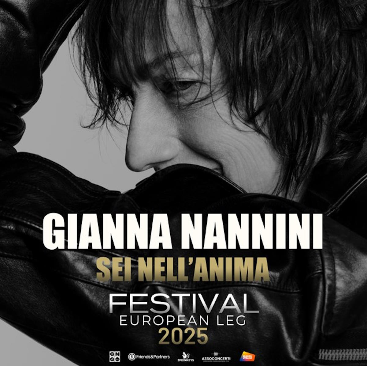 Gianna Nannini annuncia il Sei Nell’Anima - Festival European Leg 2025, i nuovi appuntamenti outdoor tra i festival estivi più importanti d’Europa. A novembre, il tour europeo indoor