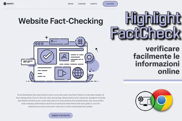 HighlightFactCheck : verificare facilmente le informazioni online - Web Apps Magazine