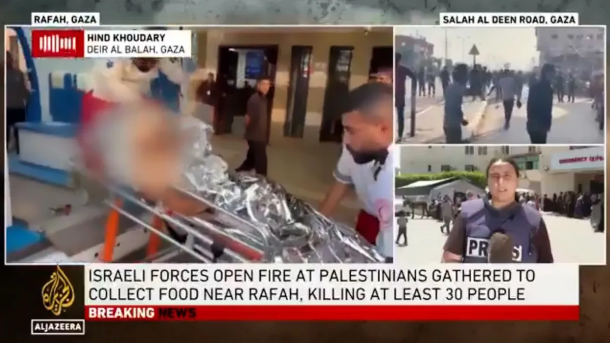 A Rafah le IDF hanno assassinato decine di palestinesi in attesa degli aiuti distribuiti dalla società privata GHF