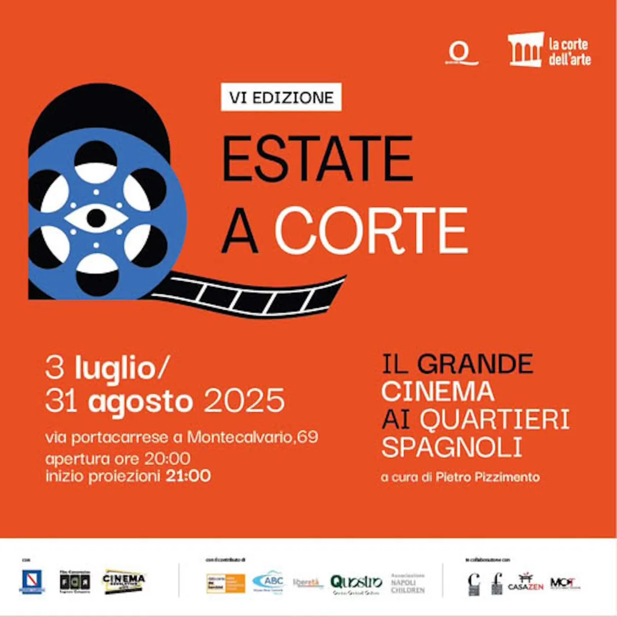 ESTATE a CORTE 2025 – A Foqus il grande cinema italiano ed internazionale