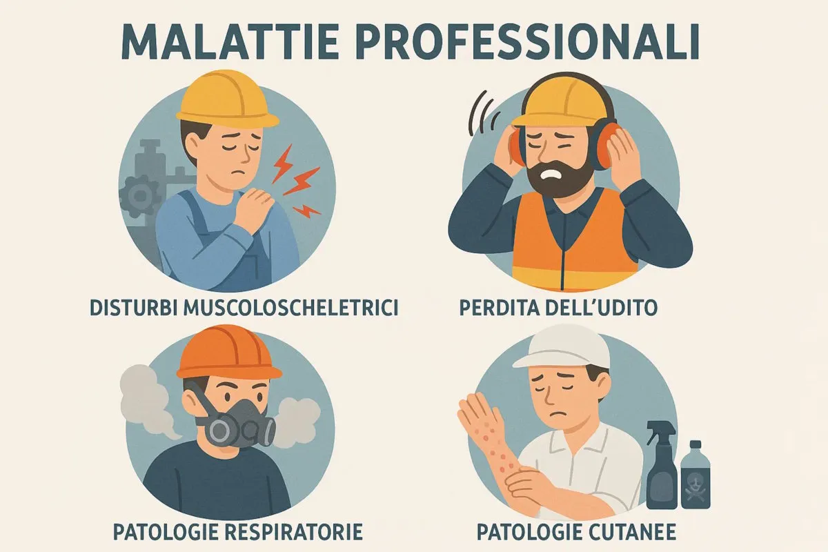 Malattie professionali ai massimi da mezzo secolo, infortuni ancora troppi: i nodi irrisolti della sicurezza sul lavoro in Italia
