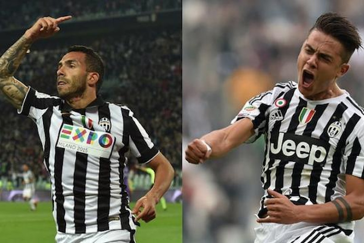 Dybala vs Tevez: dati e considerazioni rivelano la storia bianconera di due campioni