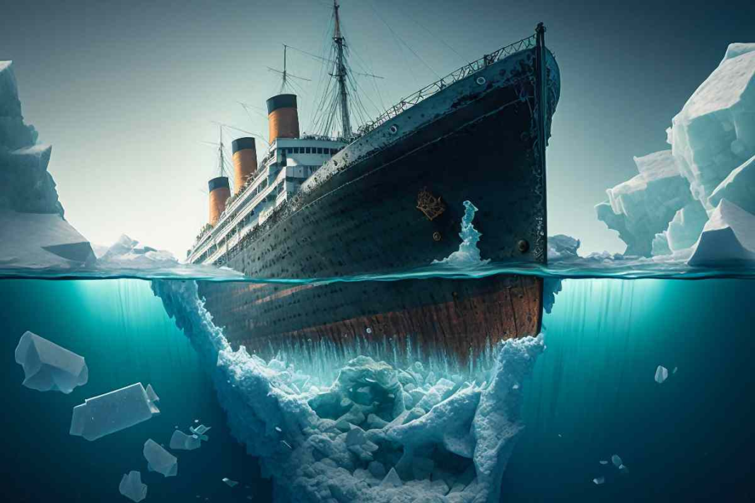Foto dell’iceberg del Titanic: dal 1912 un pezzo di storia
