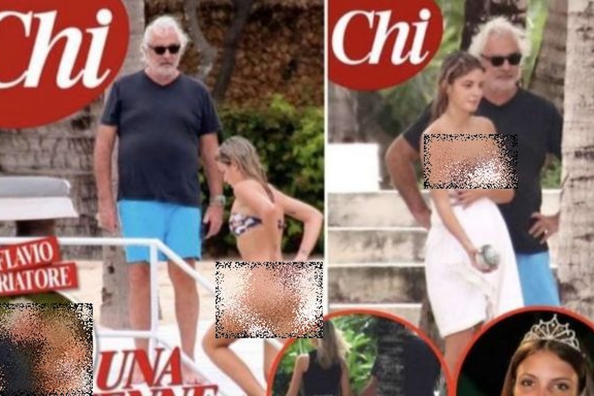 Benedetta Bosi è la nuova fidanzata di Flavio Briatore, fra loro una differenza di 49 anni