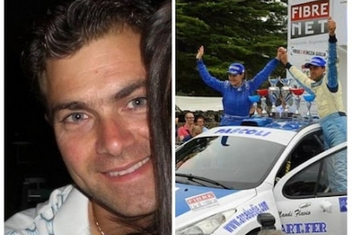 Omaggio a Thomas Pascoli campione di rally