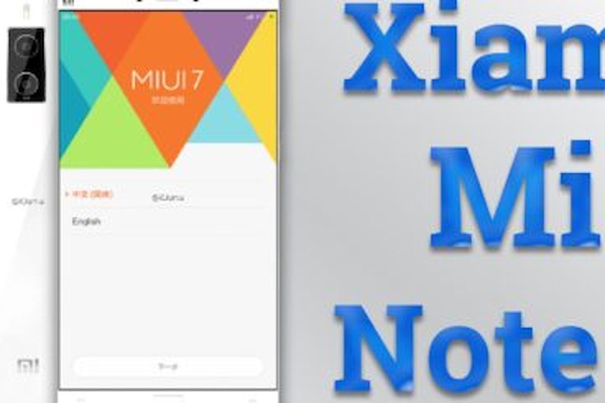 Arrivano dalla Cina nuove notizie riguardanti lo Xiaomi Mi Note 2