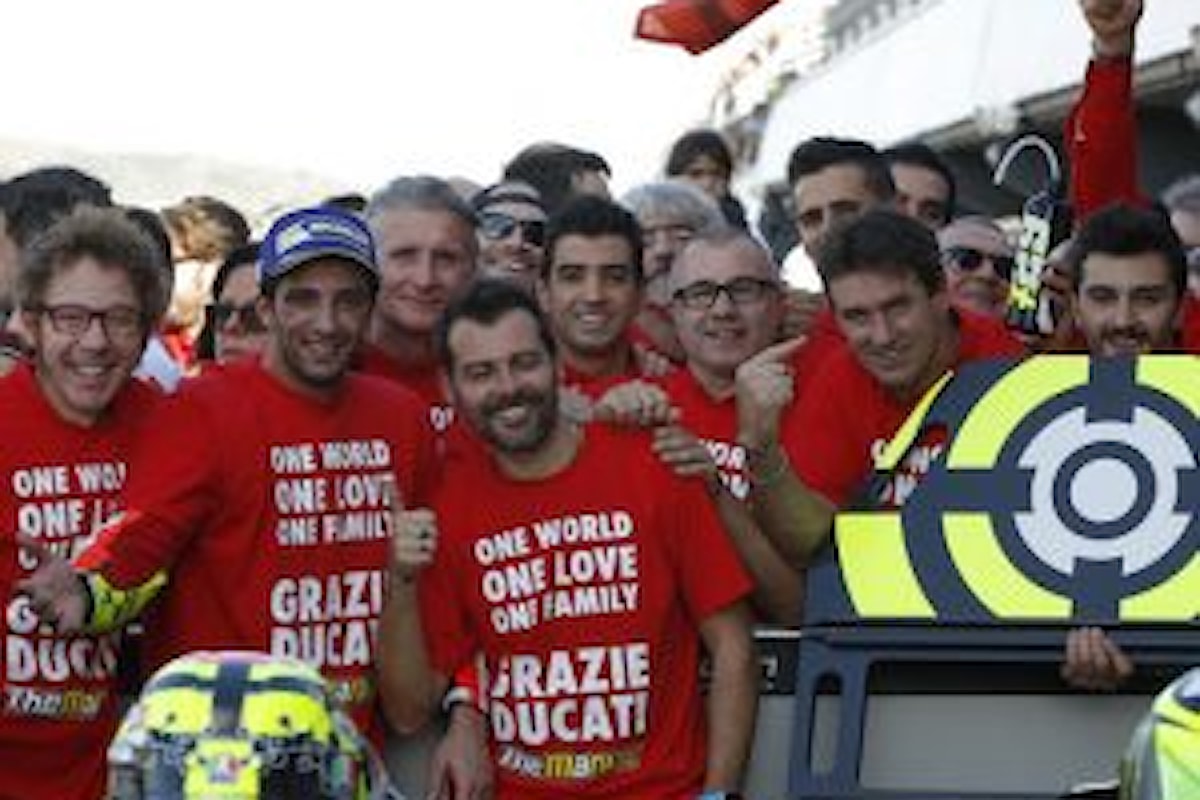 Iannone chiude il Valencia MotoGP e l'avventura Ducati con un podio