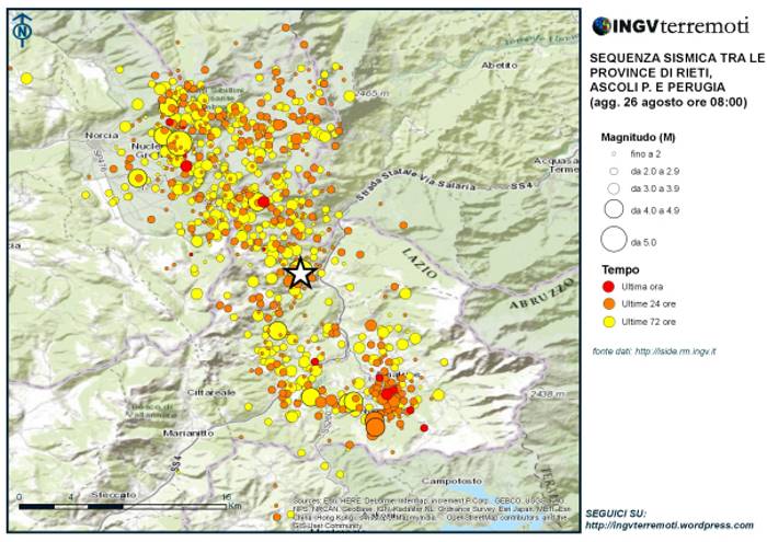 È arrivato a 268 il numero dei morti del terremoto del 24 agosto