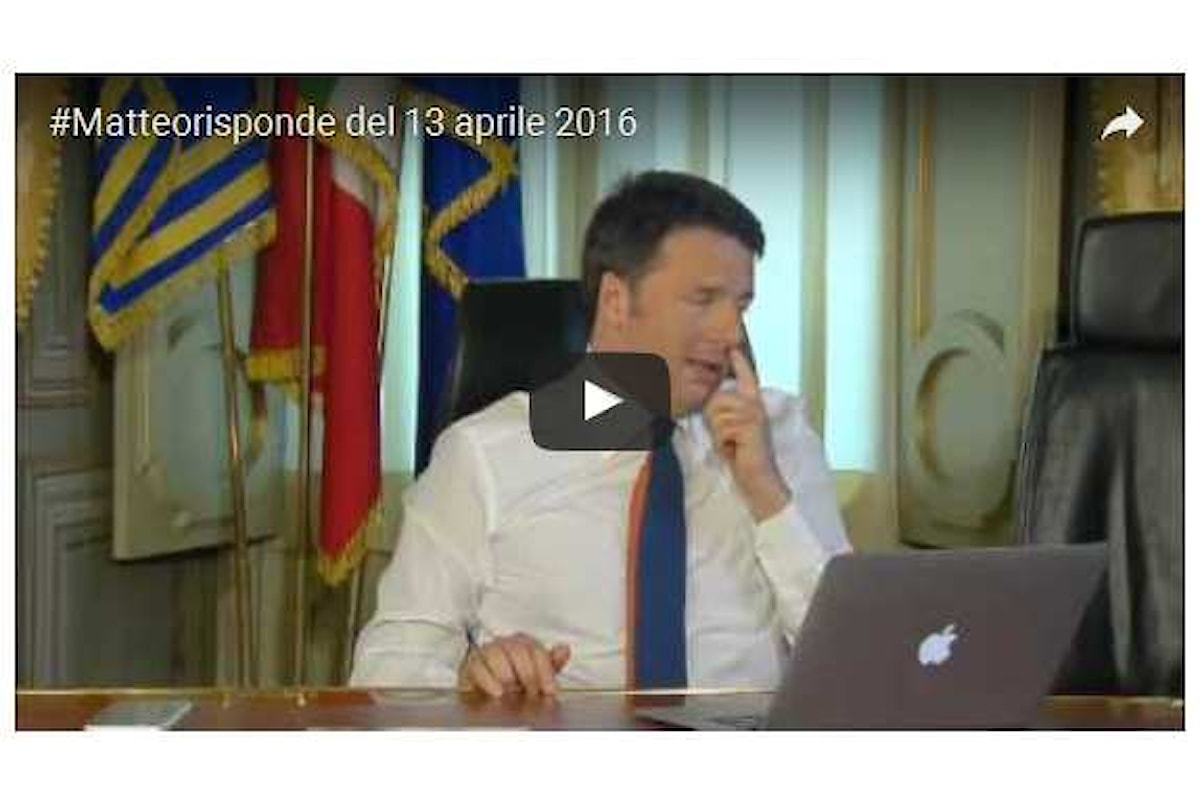#Matteorisponde, la nuova puntata del 13 aprile