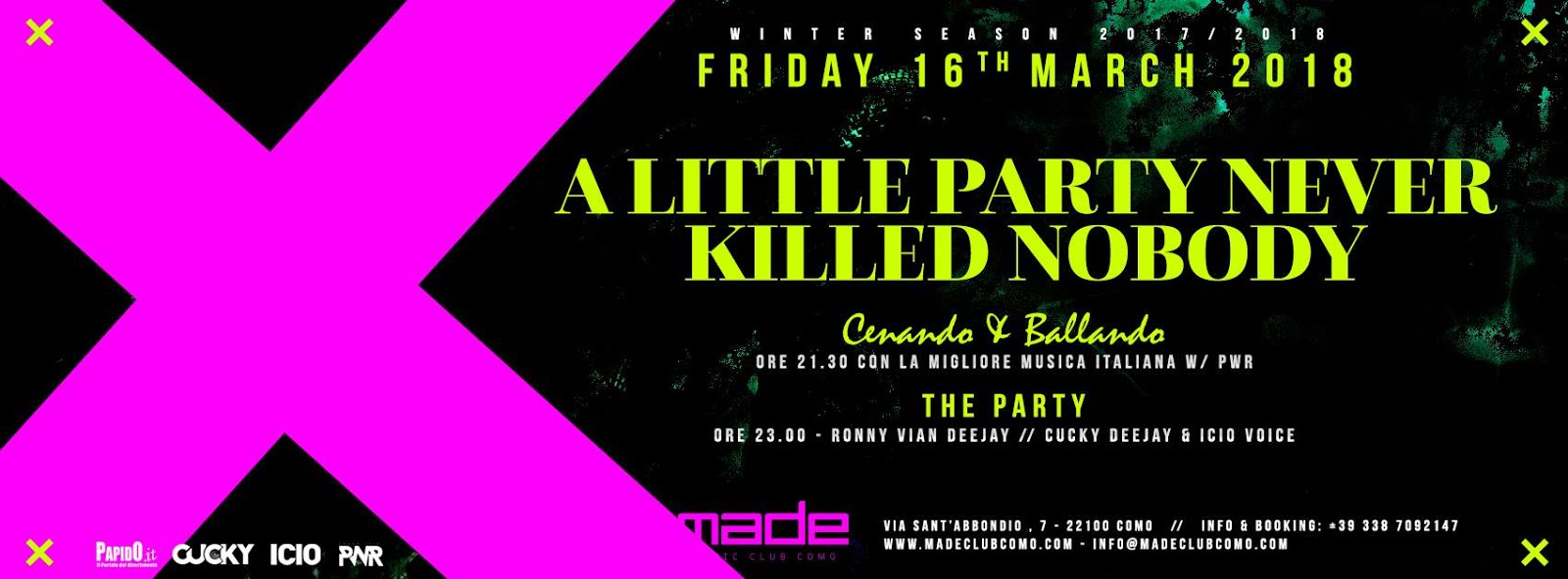 Made Club Como: A little party never killed nobody e XXL, hiphop finest in Formentera