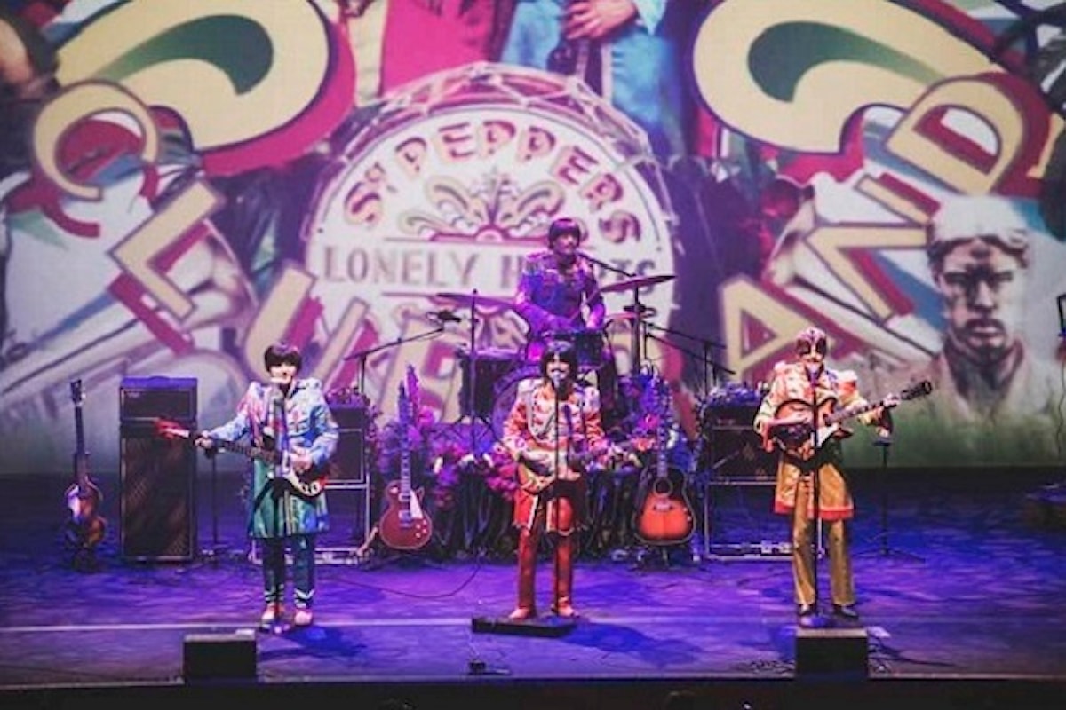 Al XXIX CivitaFestival i BeatleStory preasentano l'omaggio per i 50 anni di Sgt. Pepper