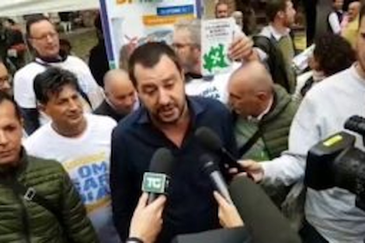 Matteo Salvini: la differenza tra referendum catalano e quello proposto da Veneto e Lombardia