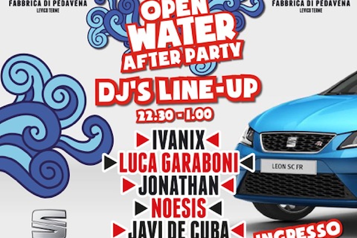 10/7 Red Bull Open Water After Party @ Fabbrica di Pedavena Levico Terme (TN)