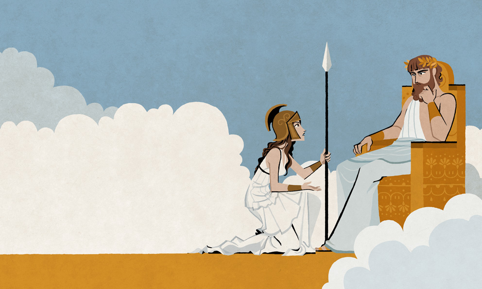 Illustrazioni mitologiche, Rita Petruccioli e le antiche storie moderne