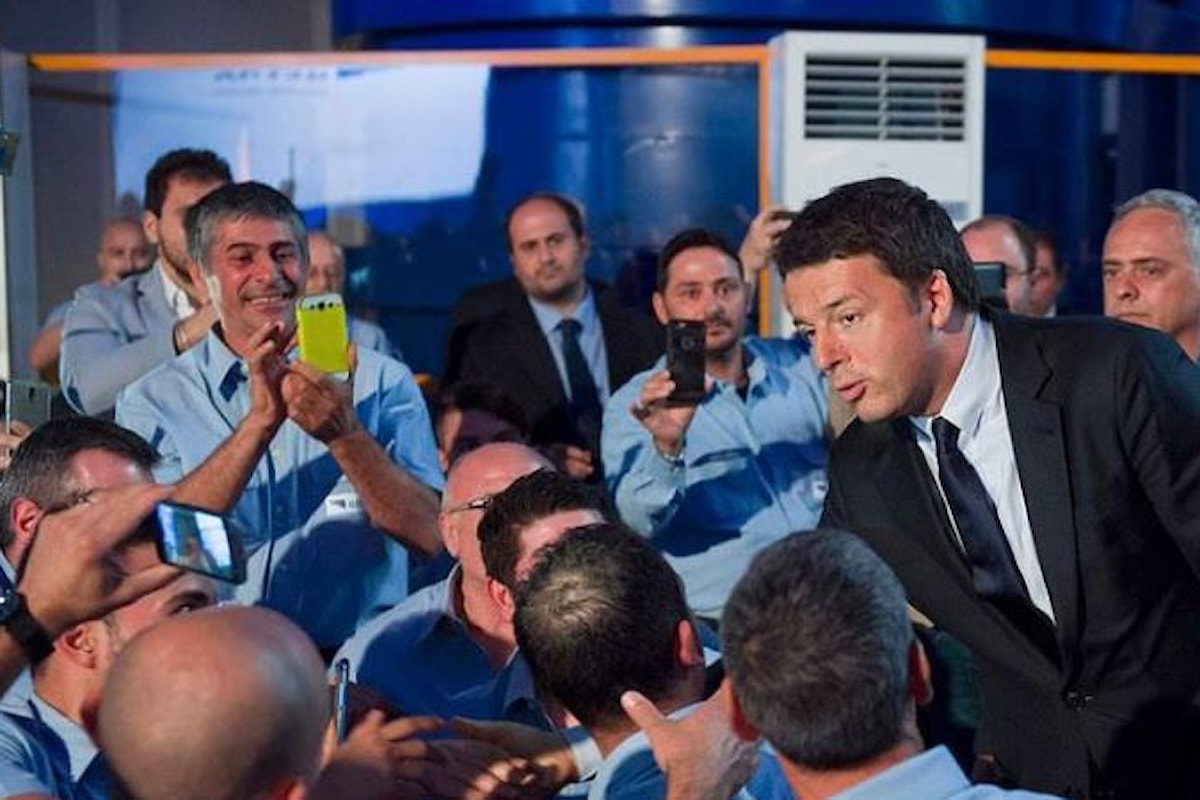 Renzi manda il partito per strada con la scusa del taglio delle tasse, ma pensando ai ballottaggi