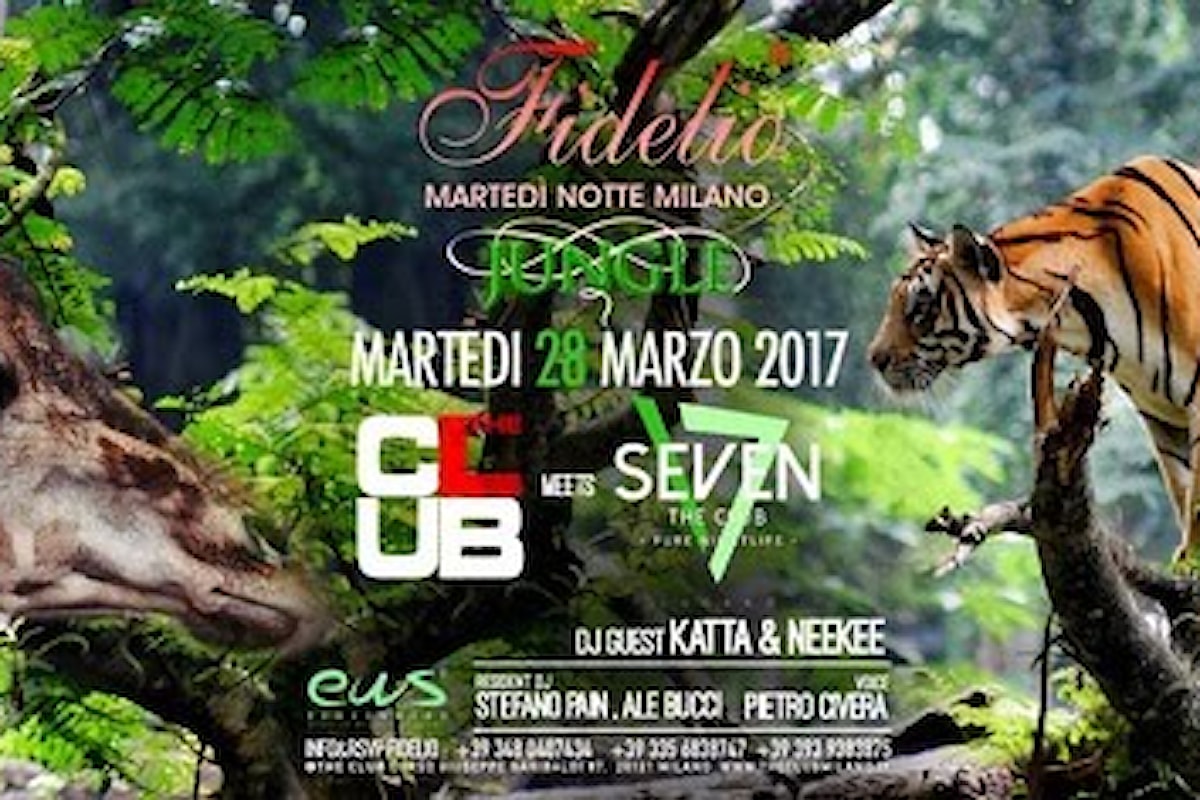 28/3 Fidelio Milano Jungle @ The Club meets Seven Lugano